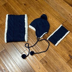Like New Winter Hat, Neck Wrap and Head Band